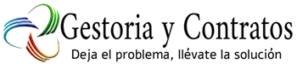logo gestoria y contratos nayarit y jalisco mexico