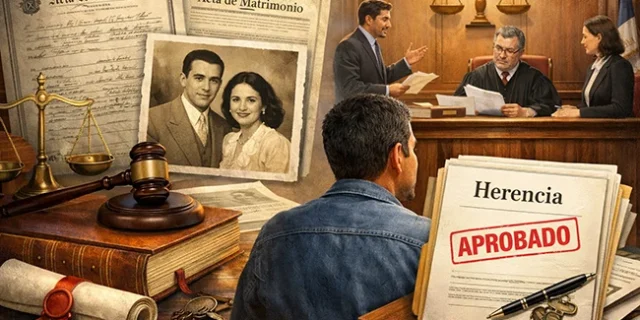Documentos certificados y actas antiguas para juicio de herencia en México