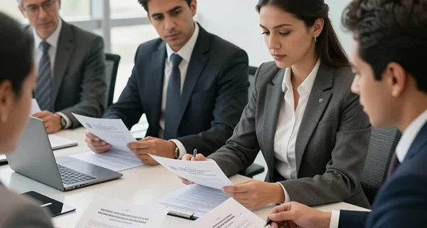 Representante de empresa actualizando Constancia de Inscripción de Empleador ante el INM